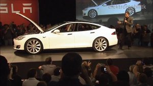 Краш тест Тесла Модель С Tesla Model S