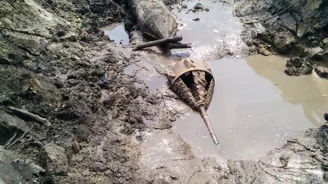 Горизонтально направленное бурение. Труба 1000 мм смотреть онлайн