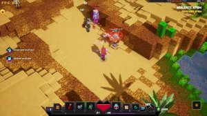 Прокачка героя в Minecraft Dungeons