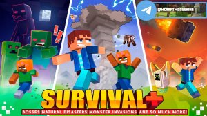 Minecraft Bedrock DLC Survival+