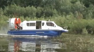 СВП "Пегас 14. Трансформер" на охоте. Стреляет на ходу.