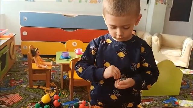 Лепка в группе раннего возраста МБДОУ №44 Гнездышко mp4 смотреть онлайн