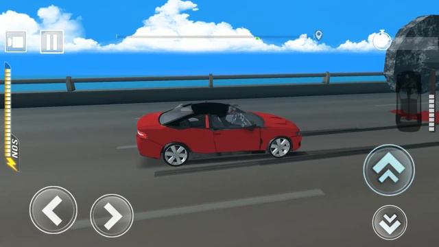 DEADLY RACE #4 - Speed Red Car Bumps Challenge 3d Android ios Gameplay