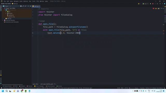 Building a Text Editor in Python with tkinter | Platypeak Python Tutorials