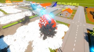 БИТВА ЗА КОНТЕЙНЕРЫ! ПОЕЗД ПОЖИРАТЕЛЬ SCP TRAIN EATER, СВЕТОФОРОГОЛОВЫЙ, МУЛЬТЯШНЫЙ КОТ В БРИК РИГС