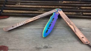 Купить Нож Бабочка Aliexpress