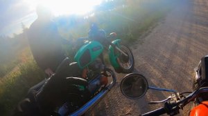 ИЖ ПЛАНЕТА 5 vs ИЖ ПЛАНЕТА 3||ГОНКА И ПОКАТУШКИ!