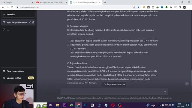 Cara Membuat Skripsi dengan Chat GPT Open AI смотреть онлайн