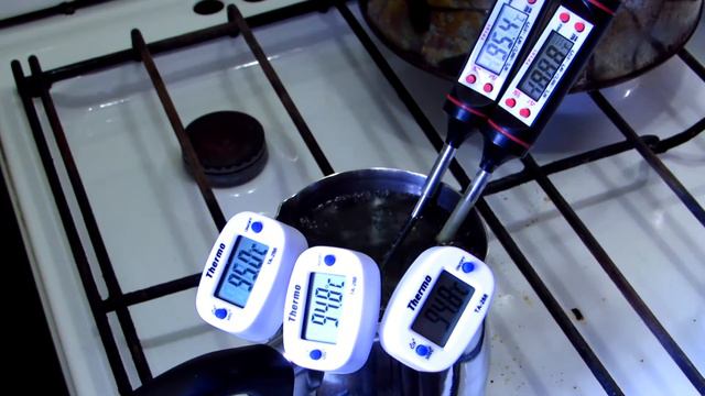 ЭЛЕКТРОННЫЙ ТЕРМОМЕТР Т288 С ЩУПОМ  тест термометров  НЕРЖАЙВЕЙКА SS 304  БАМПЕР LG L90