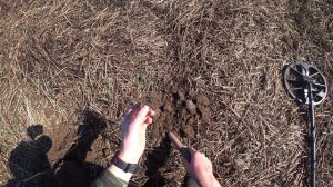 Про штангу из монопода для Minelab Equiinox 600! Фрагмент копа