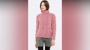 Вязанные полуверы женские