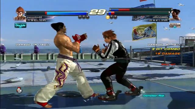 Tekken Tag Tournament 2 | Hwoarang vs Kazuya and Devil Jin (xXReYeS666Xx) смотреть онлайн