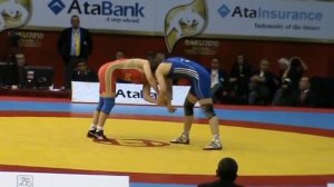 EM BAKU 2010 67kg NOR RUS