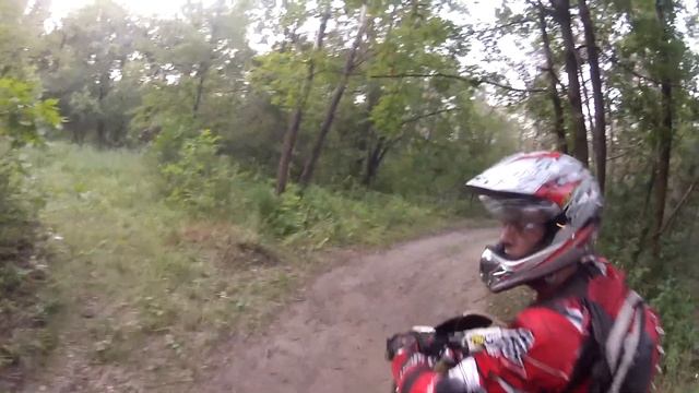 Вечерняя эндуро прогулка на Forsage 450 смотреть онлайн