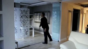 closing interior designer glass sliding doors