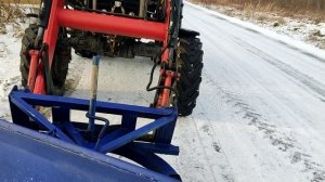 переделка лопаты на погрузчик мтз