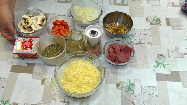 Пицца на пекарском камне/ Private pizza