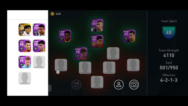 Highest Team Strength in pes 2021 Mobile смотреть онлайн