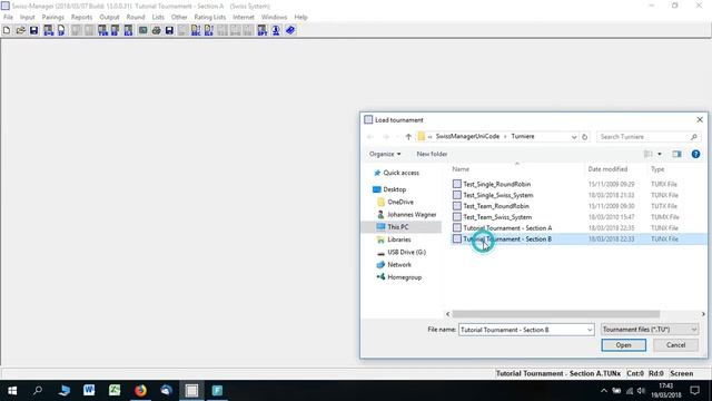 Swiss Manager   How To Delete A Tournament On Chess Results Com
