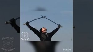 казачий танец с шашкой.