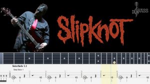 Slipknot - (Sic) (Bass Tabs & PDF) By Chami's Bass