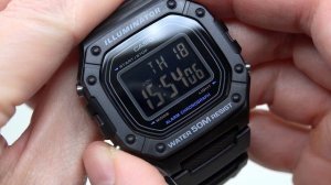 New Release CASIO 2023 W-218 with NEGATIVE LCD for 23$