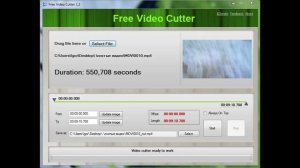 Как обрезать видео без потери качества (Free video Cutter).