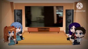Evangelion react to Pacific Rim 2013 opening scene