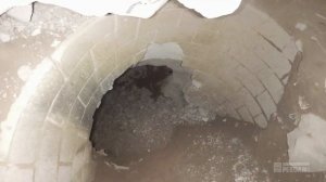 Обследование рудоспуска при помощи БПЛА Flyability Elios 3