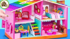 За 150 часов мы построили красивую миниатюрную квартиру с 4 отдельными комнатами из картонно #80