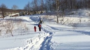 Город Холмск. Чапланово. Своя колея.