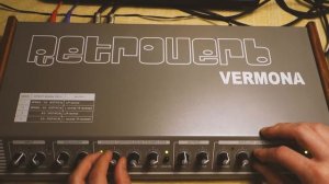 Vermona Retroverb spring reverb & Yamaha RX15 drum machine
