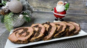 МЯСНОЙ РУЛЕТ С ЧЕРНОСЛИВОМ на праздничный стол!!! Разлетится на УРА!!!