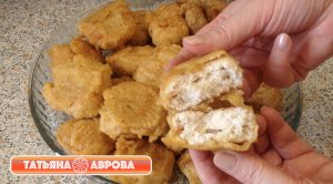 Куриные кусочки в кляре. Чикен наггетс