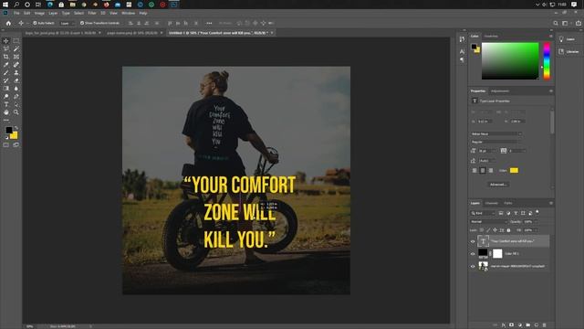 How to make quotes for instagram page in Photoshop || Easy || 2021 || смотреть онлайн