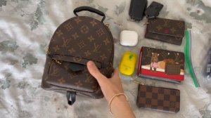 Распаковка новой сумки Луи Витон / Что в моей сумке / Louis Vuitton Palm Springs Backpack Mini