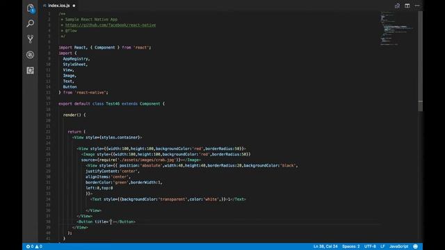 Badge | How to Overlap Views | React Native смотреть онлайн