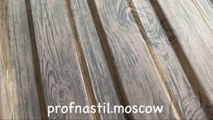 Профнастил под дерево Дуб темный