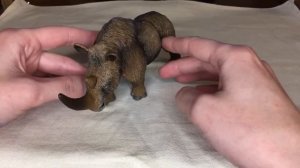 42. Обзор фигурки Safari LTD шерстистый носорог (2019, арт. 100089)