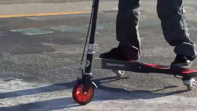 Самокат бабочка Razor Powerwing как кататься на самокате смотреть онлайн