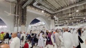 Mecca today Kaaba Shrif Hajj Days in Makkah First floor Tawaf | 13 June 2023