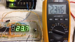 Вольтметр 0-100В постоянного тока на микросхеме ICL7107