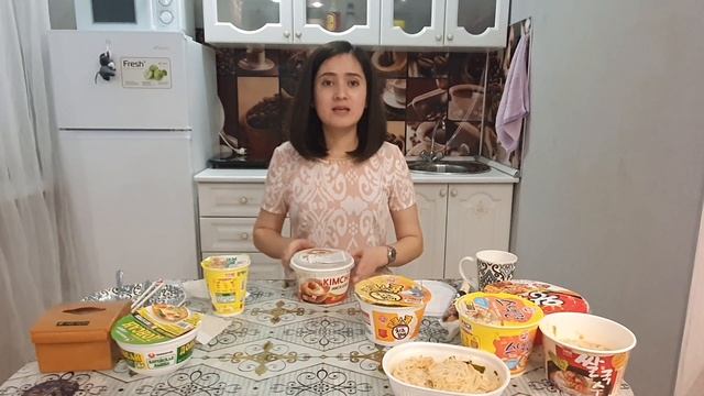 ЛАПШАЛАР СИНОВИ. Пробуем различную лапшу быстрого приготовления. смотреть онлайн