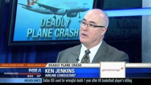 3/25/15 → Aviation Crisis Consultant Ken Jenkins live on TV News