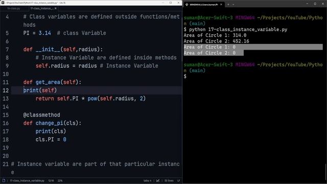 Class Variable and Instance Variable | EP 17| ZERO TO HERO PYTHON SERIES | Let's Code Together
