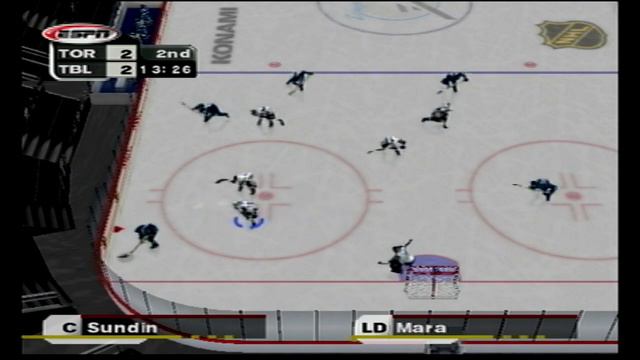ESPN National hockey night (ps2) longplay Lightning vs Maple Leafs смотреть онлайн