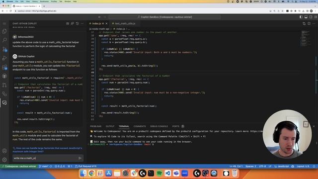 GitHub Copilot Chat Demo