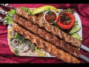 Люля-Кебаб из дикого кабана. Очень вкусно!