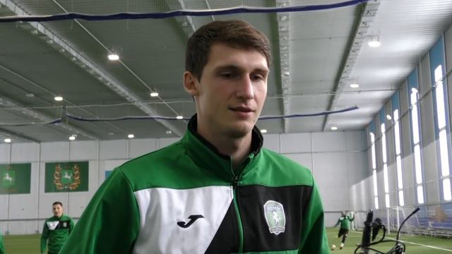 Василий Алейников перед матчем "Томь" - "Сибирь" смотреть онлайн