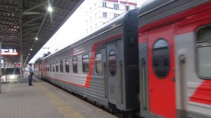 Электровоз ЧС4Т-242 с поездом№012Я Москва-Новый Уренгой станция Нижний Новгород Московский28.07.201